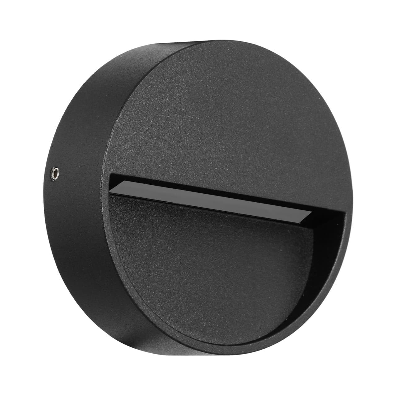 Baliza LED Exterior 3W Superficie Pared Circular - Serie Zero — Temperatura color: Luz Cálida